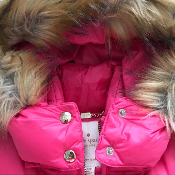 Kate Spade Pink Down Packable Puffer Vest - Picture 9 of 9